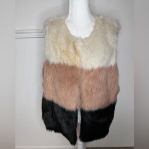 Marc New York Faux Fur Vest size XL